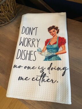 Funny Kitchen Dish Towel